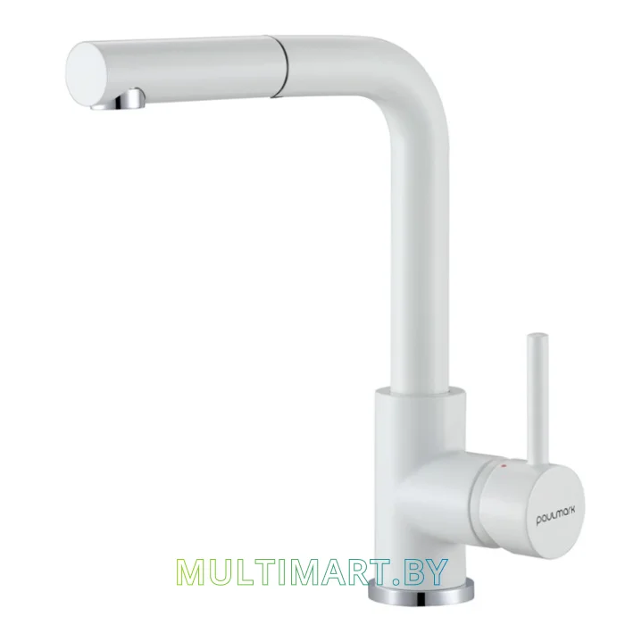 Смеситель Paulmark Kassel Ka214311-431TW (белый матовый)